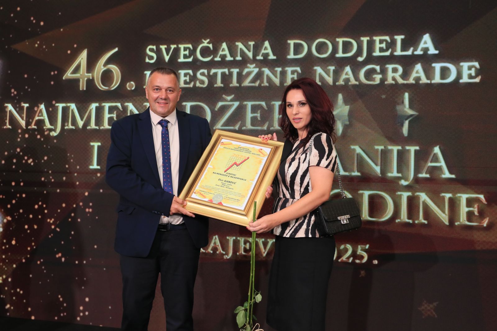Elvir Ajanović dobitnik prestižne nagrade „Evropski najmenadžer 2025“, ZEPS-u nagrada „Najbrend“